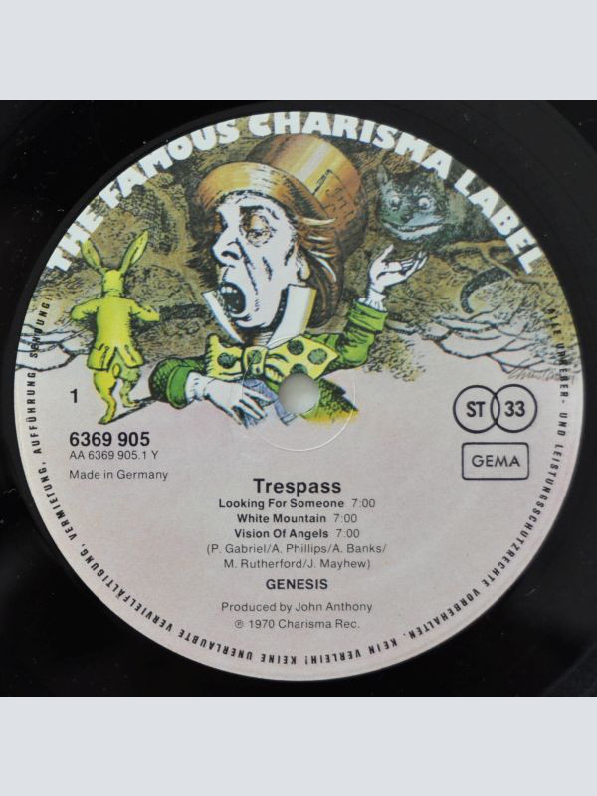 Vinyl / Genesis - Trespass
