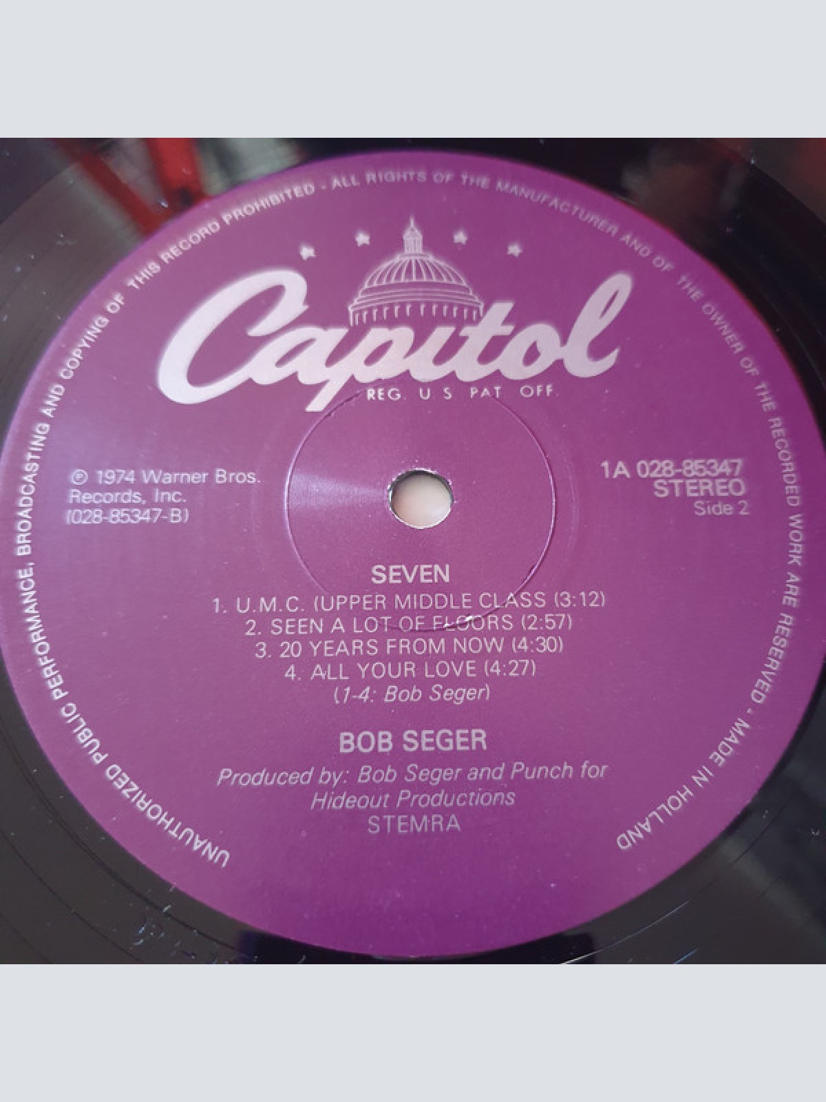 Vinyl / Bob Seger - Seven