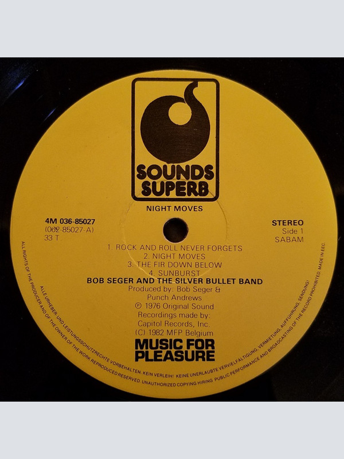 Vinyl / Bob Seger And The Silver Bullet Band - Night Moves