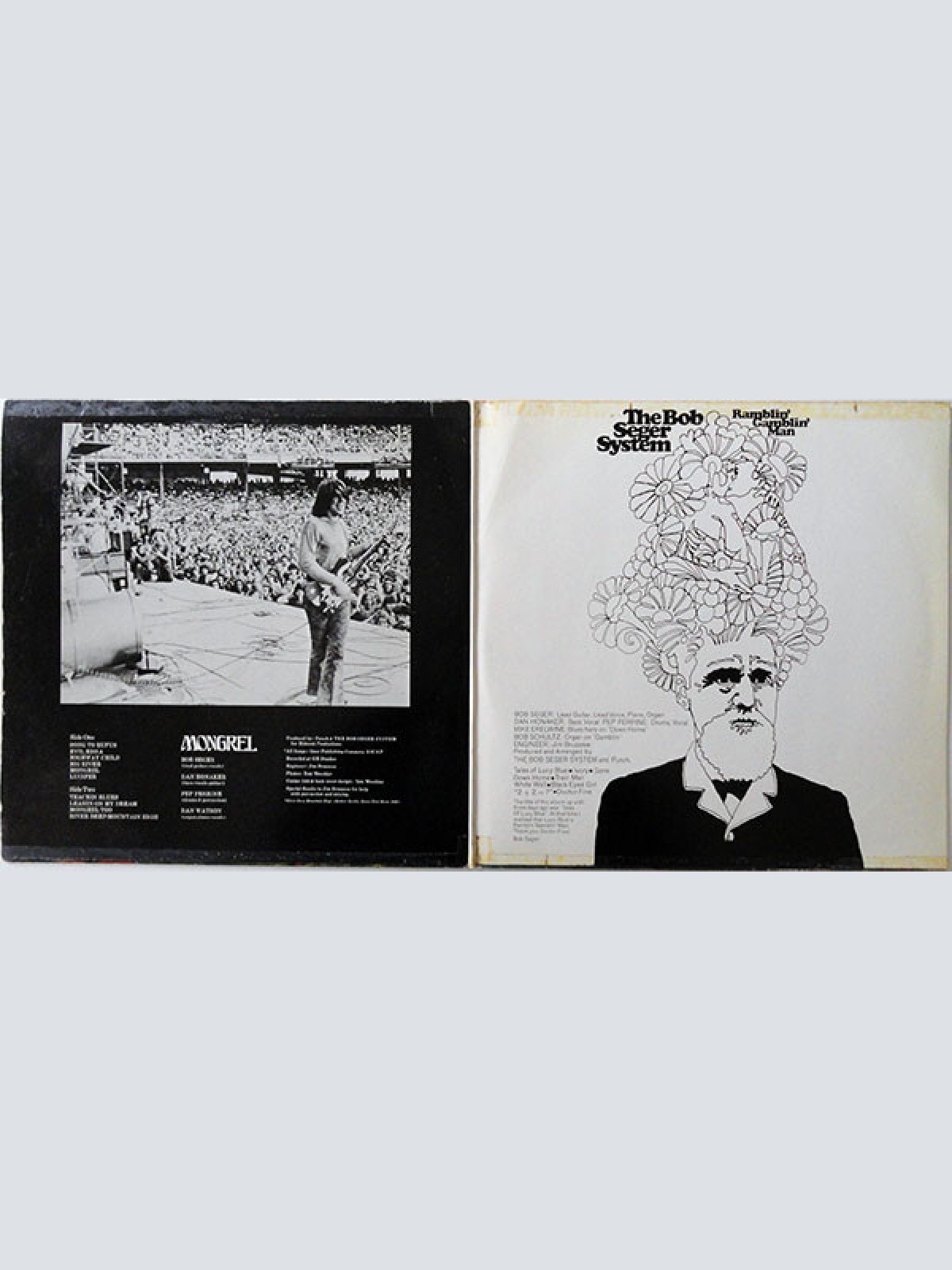 Vinyl / Bob Seger System - Mongrel / Ramblin' Gamblin' Man