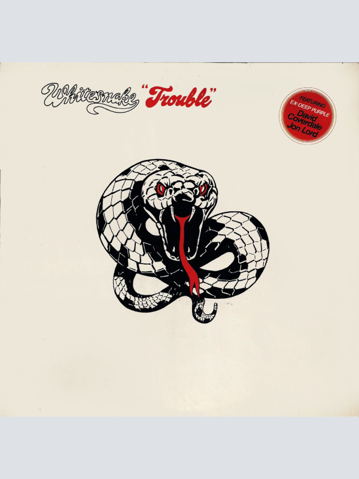 Vinyl / Whitesnake - Trouble