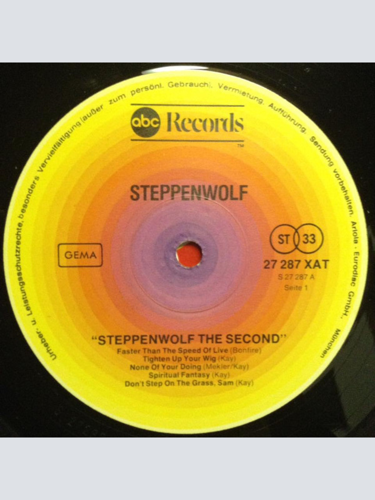 Vinyl / Steppenwolf - The Second
