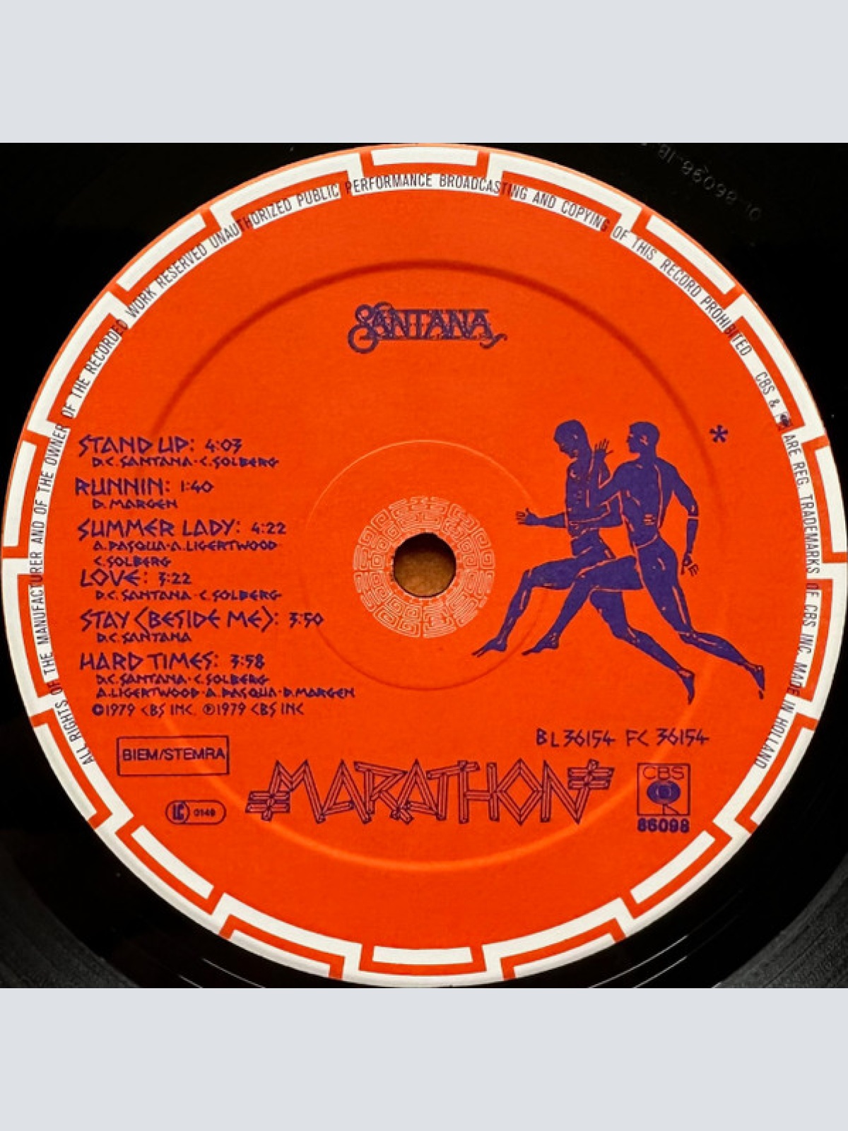 Vinyl / Santana - Marathon