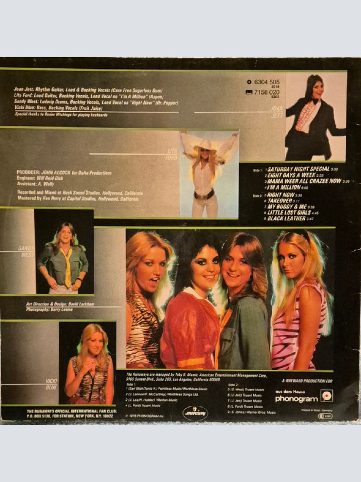 Vinyl / The Runaways - And Now... The Runaways