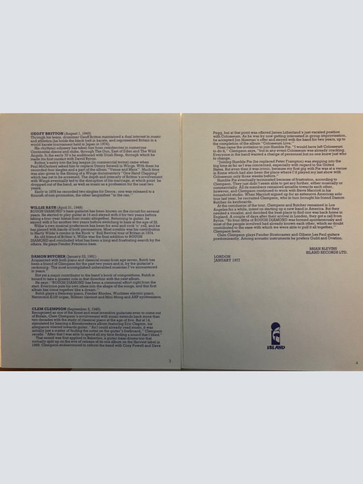 Vinyl / Rough Diamond (2) - Rough Diamond