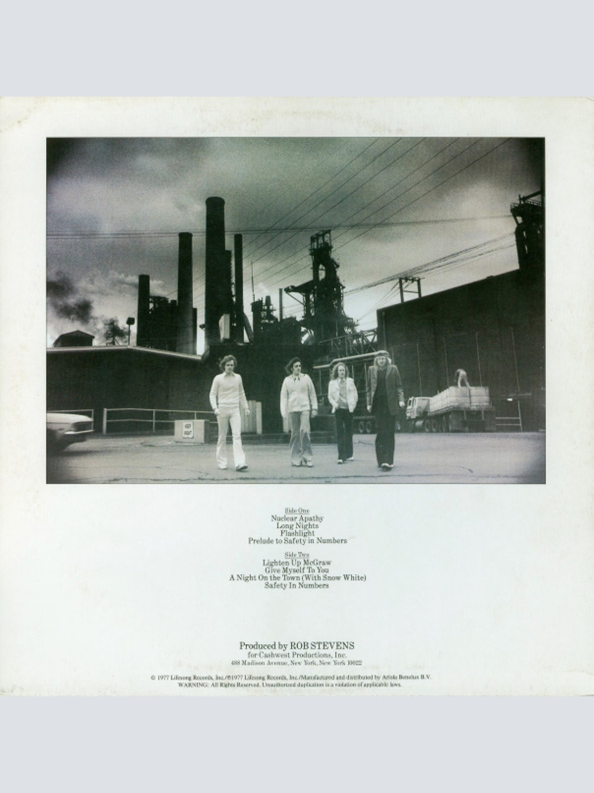 Vinyl / Crack The Sky - Safety In Numbers