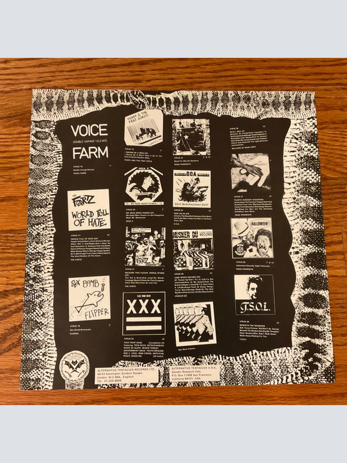 Vinyl / Dead Kennedys - Plastic Surgery Disasters