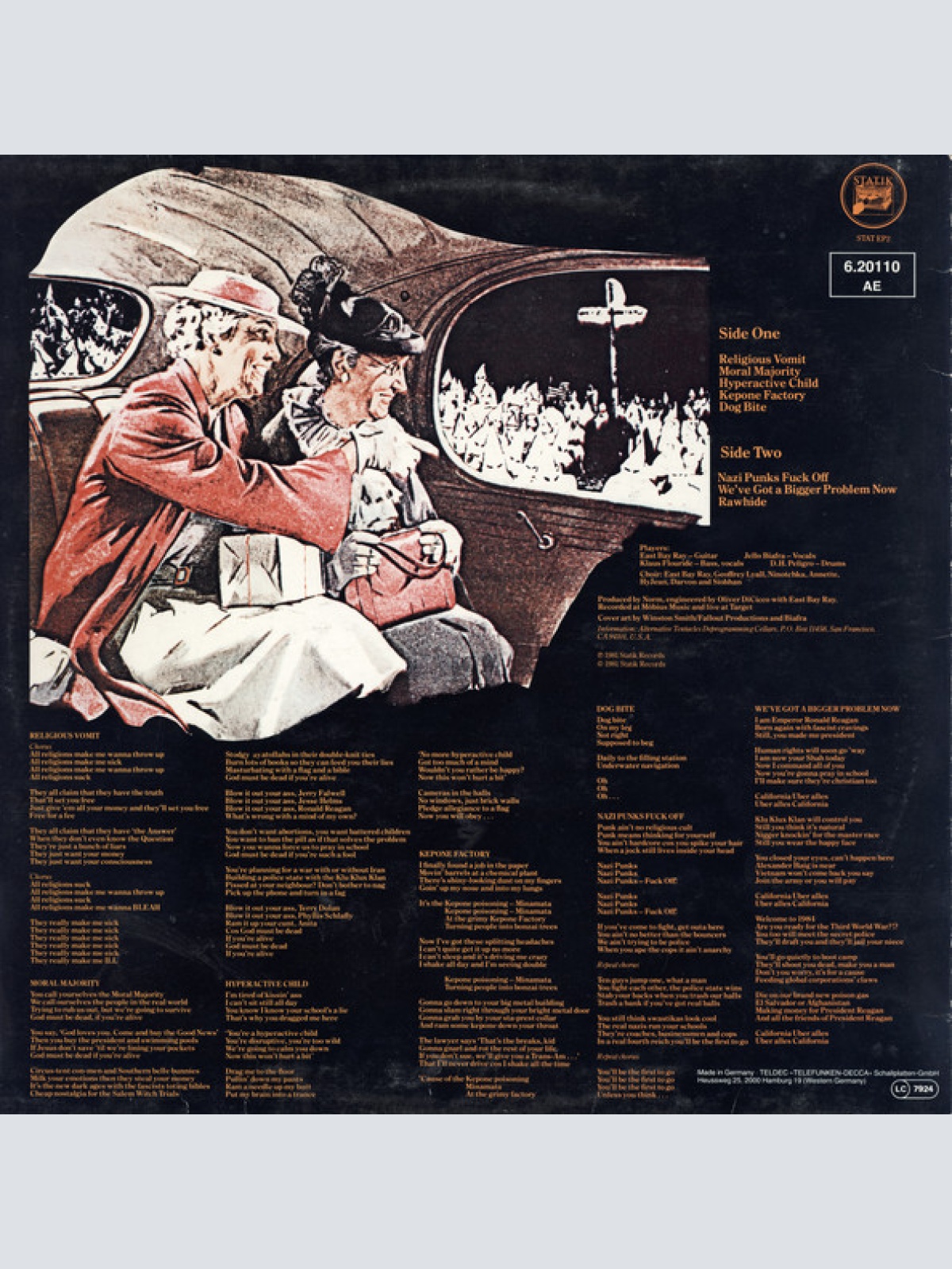 Vinyl / Dead Kennedys - In God We Trust, Inc.