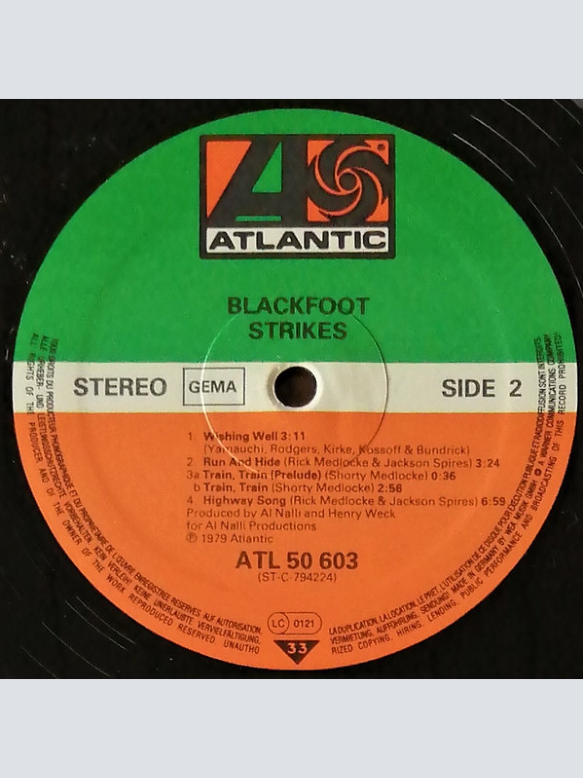 Vinyl / Blackfoot (3) - Strikes