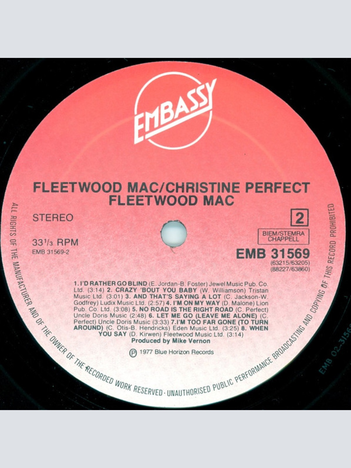 Vinyl / Fleetwood Mac & Christine Perfect - Albatross