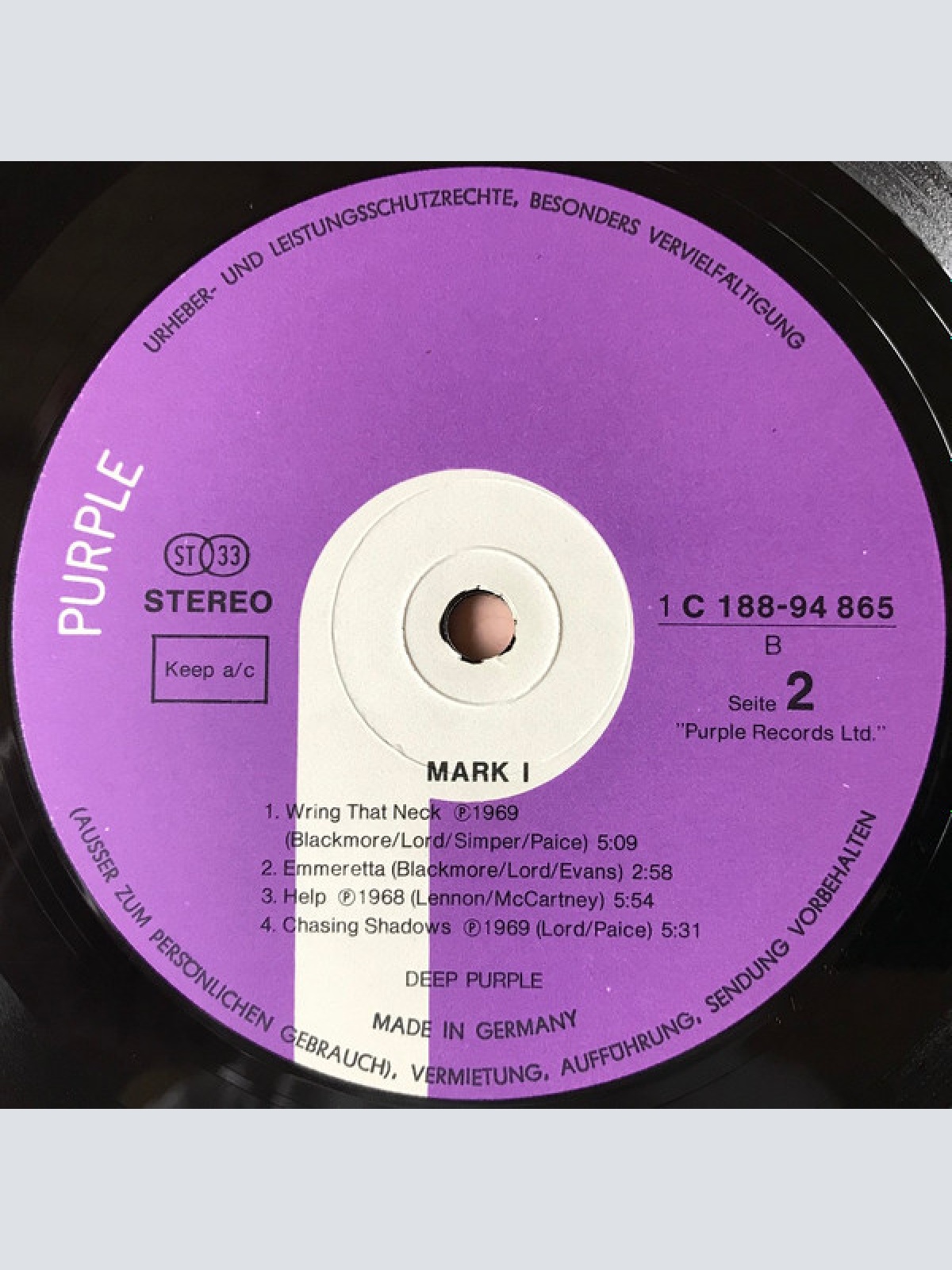 Vinyl / Deep Purple - Mark I & II