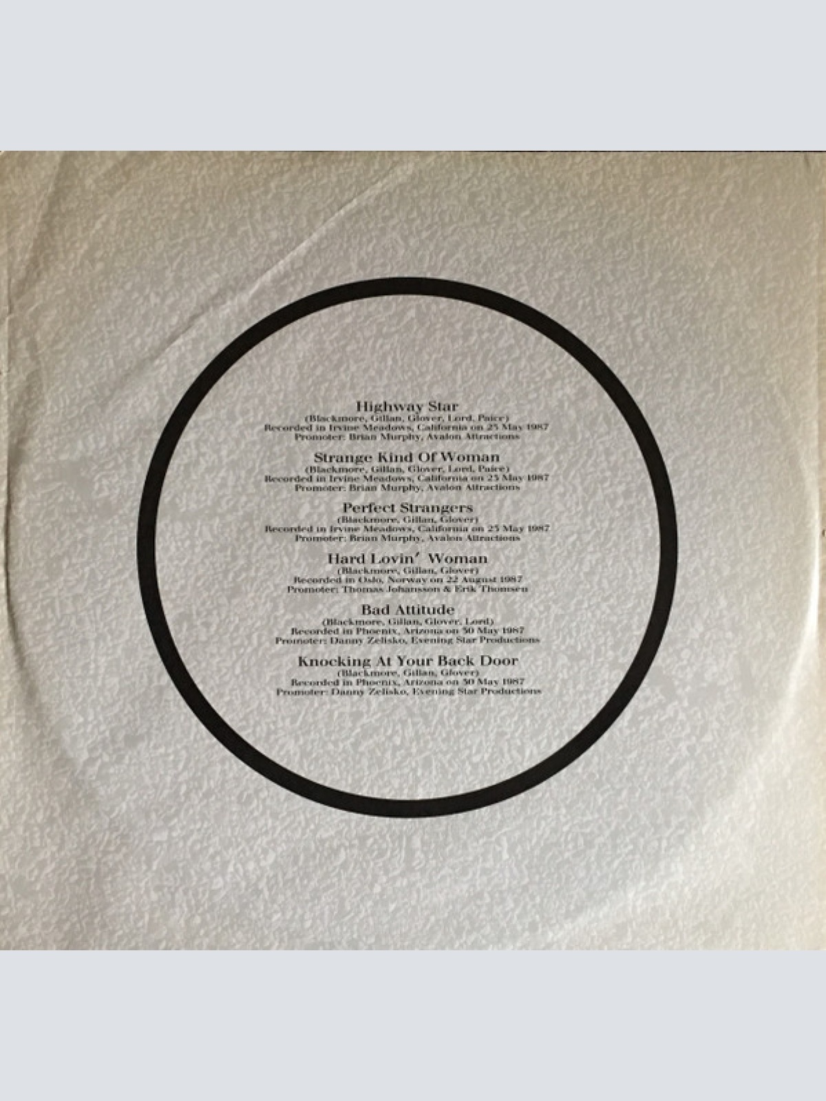 Vinyl / Deep Purple - Nobody's Perfect