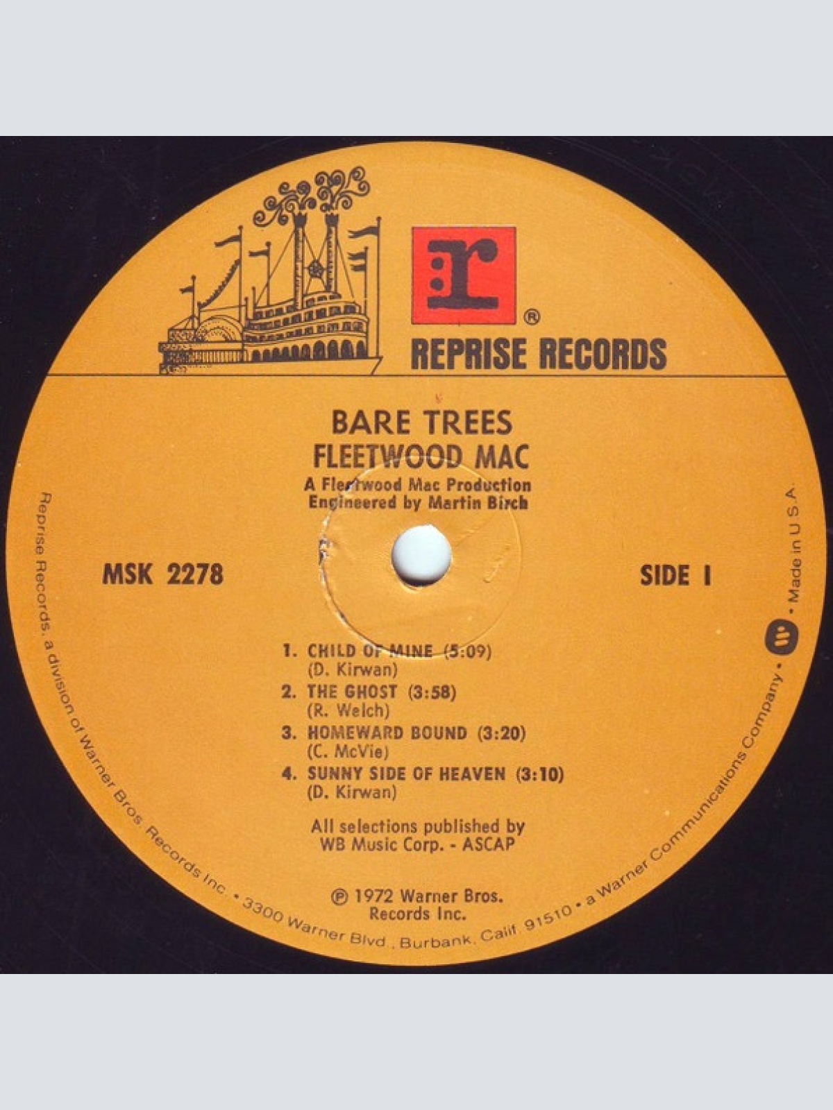 Vinyl / Fleetwood Mac - Bare Trees