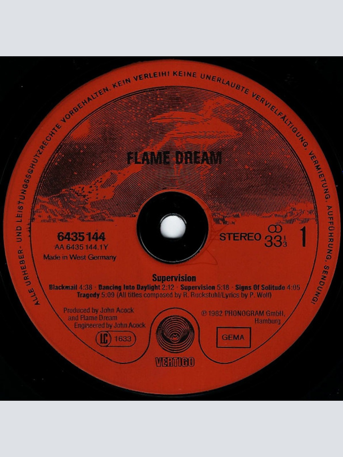 Vinyl / Flame Dream - Supervision