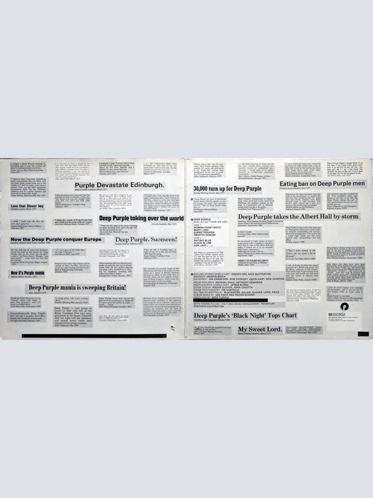 Vinyl / Deep Purple - Who Do We Think We Are