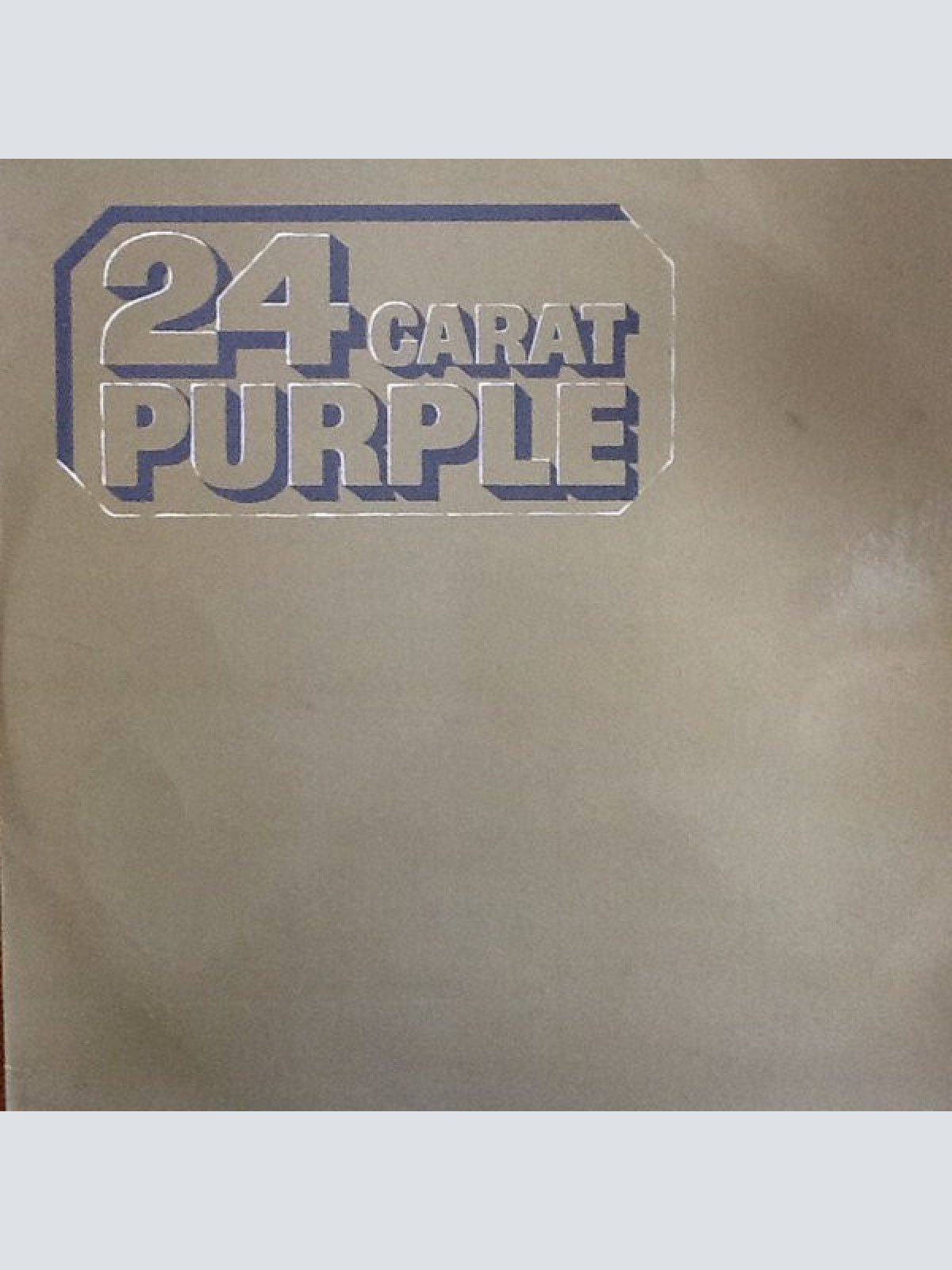 Vinyl / Deep Purple - 24 Carat Purple