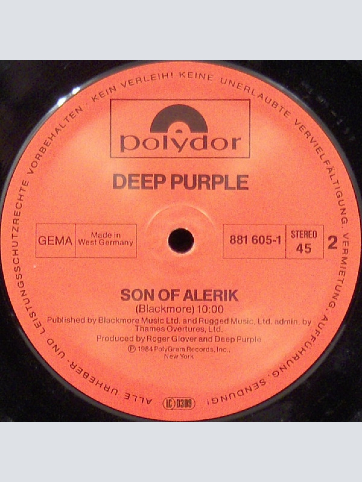 Vinyl / Deep Purple - Perfect Strangers