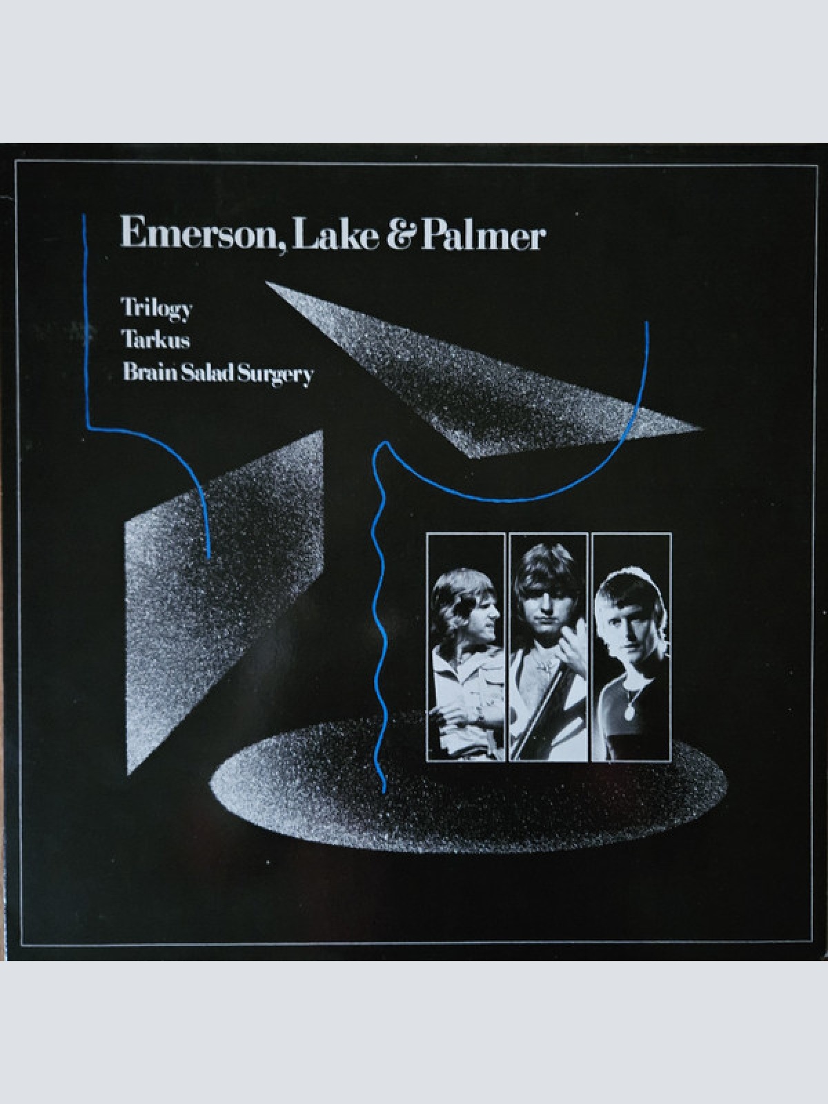 Vinyl / Emerson, Lake & Palmer - Trilogy Tarkus Brain Salad Surgery