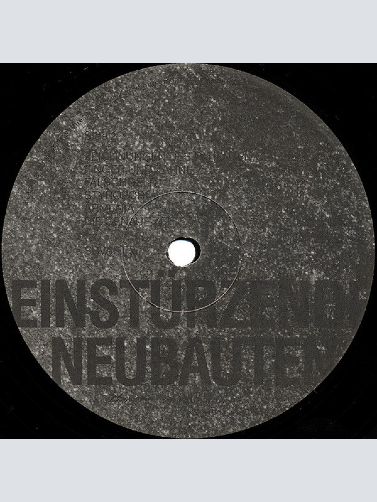 Vinyl / Einstürzende Neubauten - Zeichnungen Des Patienten O.T. / Drawings Of O.T.