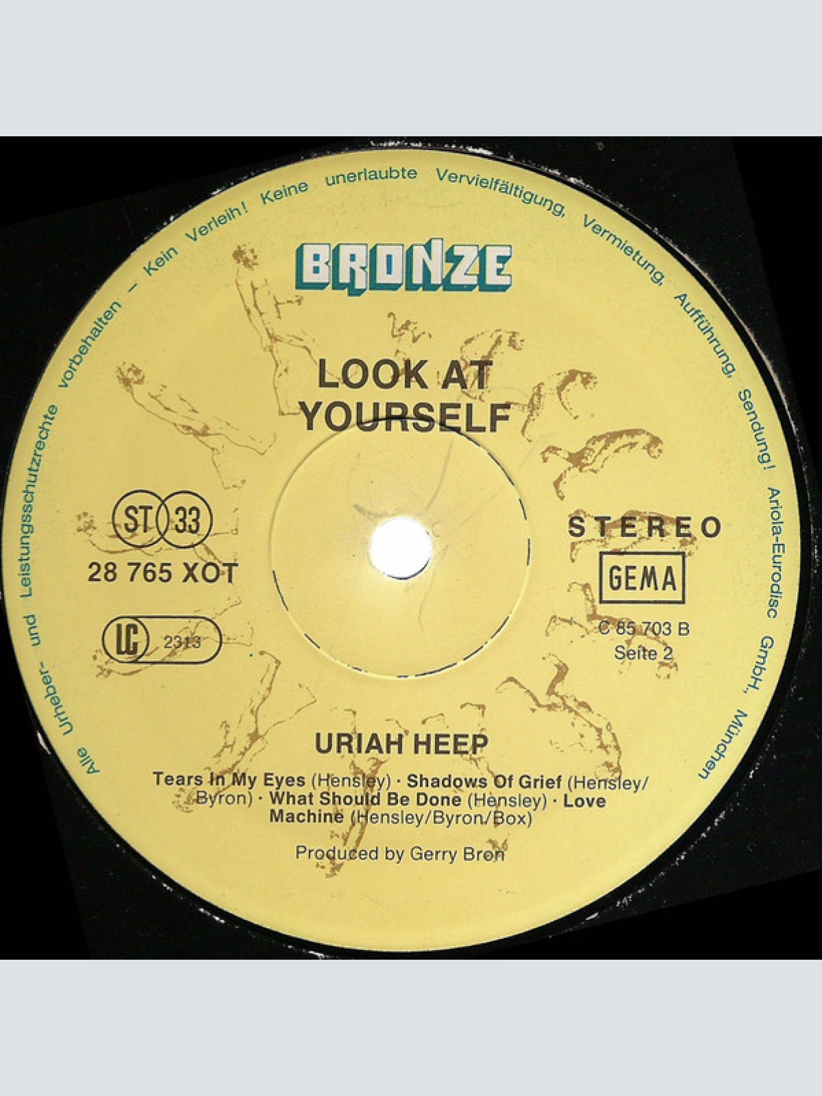 Vinyl / Uriah Heep - Look At Yourself
