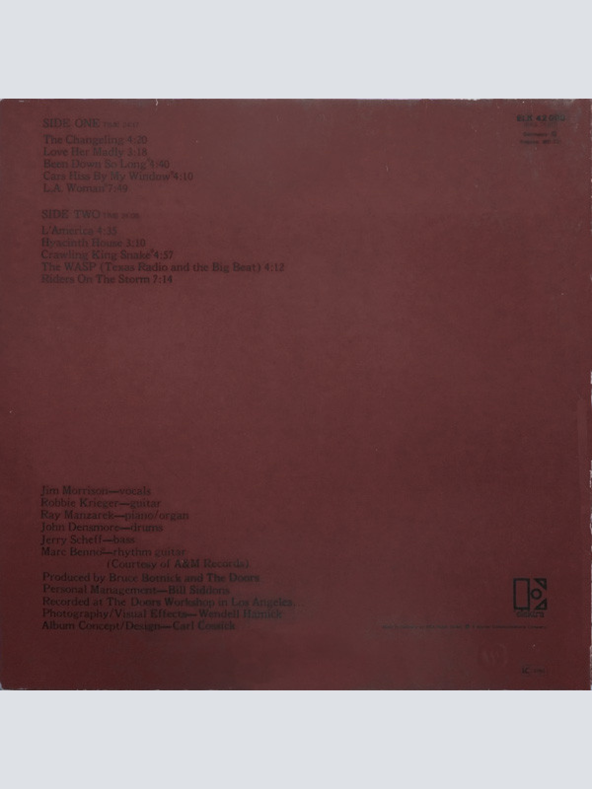 Vinyl / Doors* - L.A. Woman