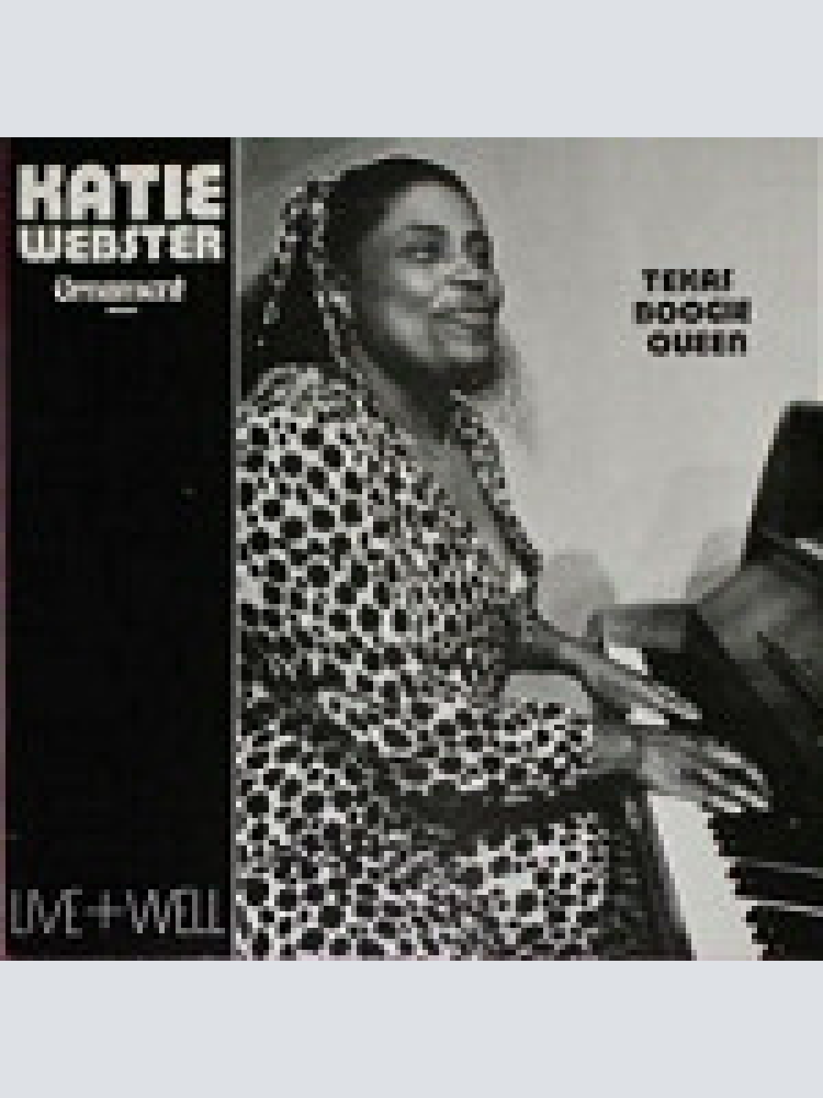 Vinyl / Katie Webster - Texas Boogie Queen - Live + Well
