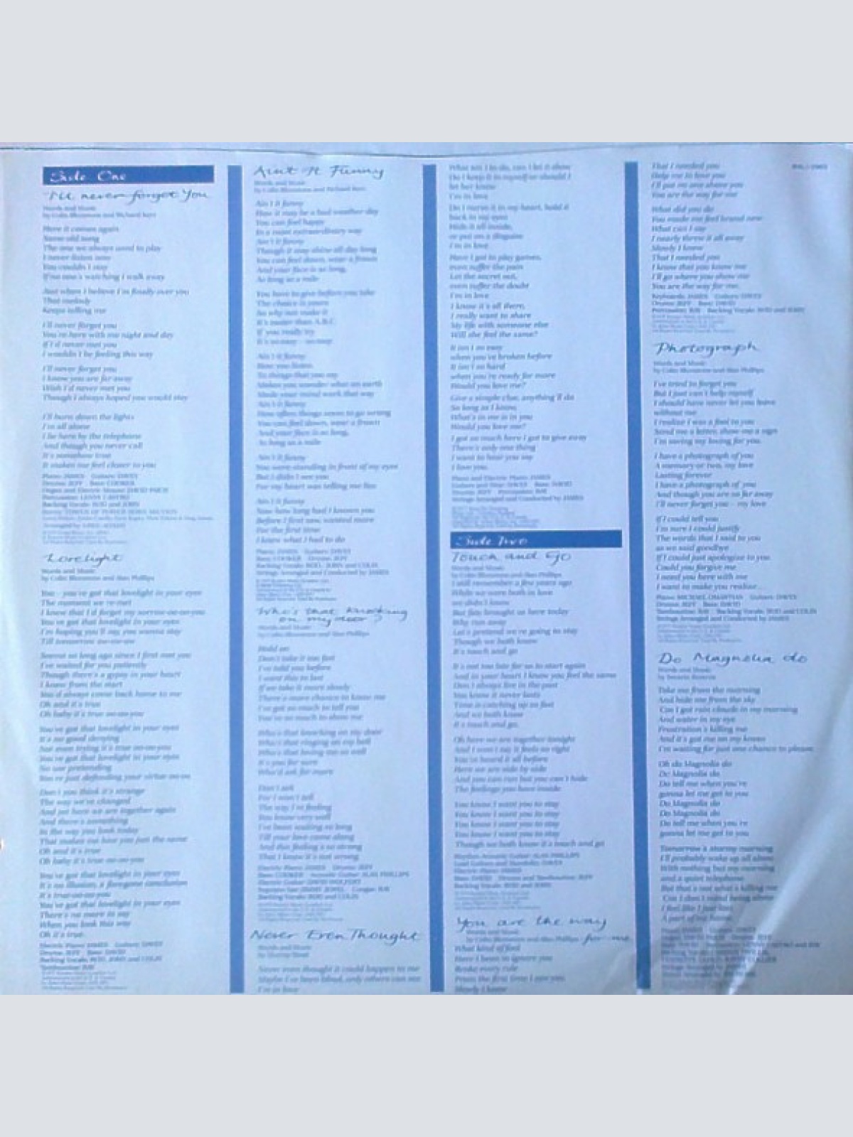 Vinyl / Colin Blunstone - Never Even Thought