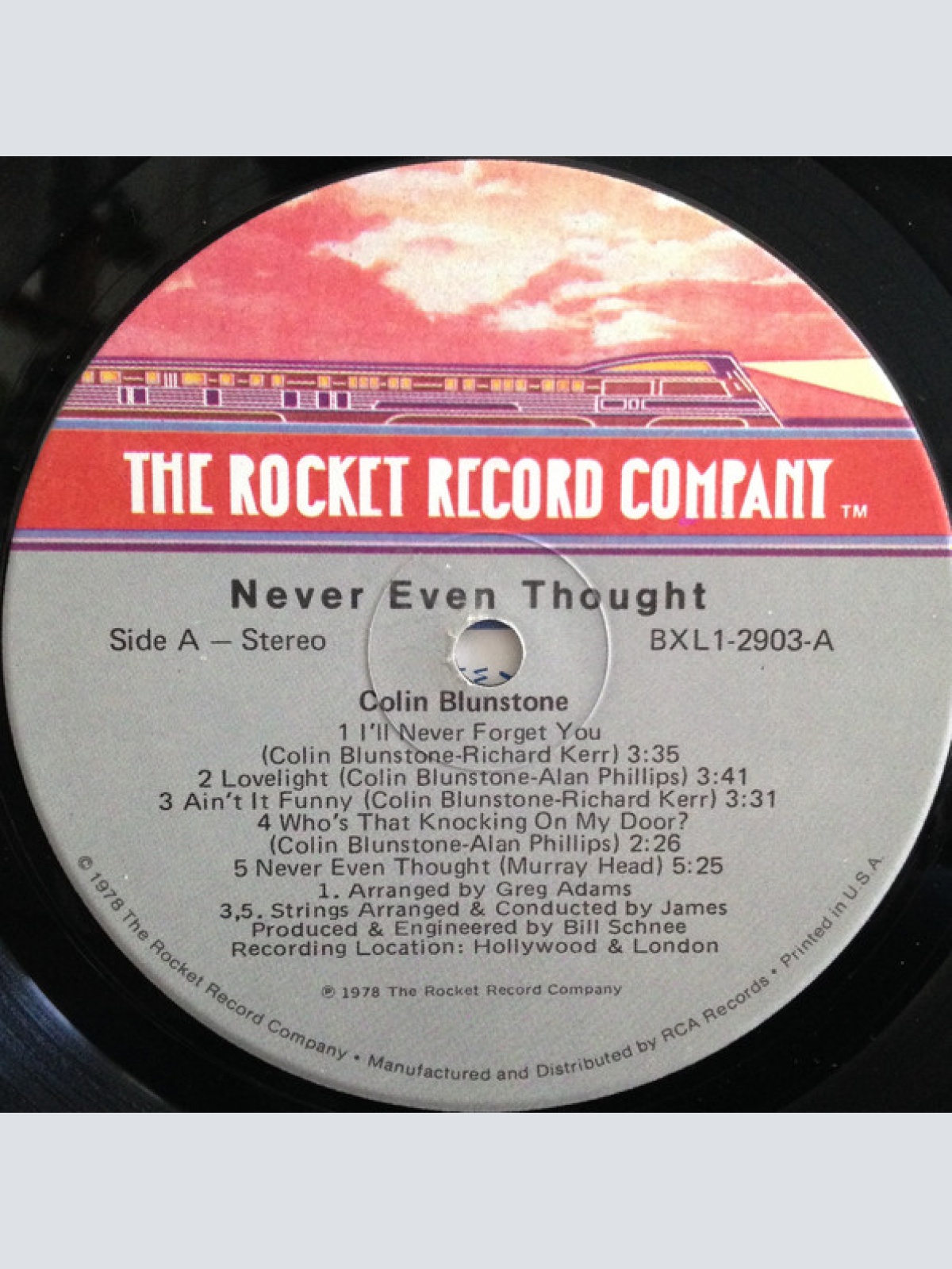 Vinyl / Colin Blunstone - Never Even Thought