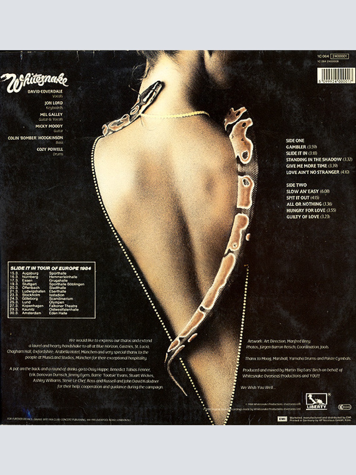 Vinyl / Whitesnake - Slide It In