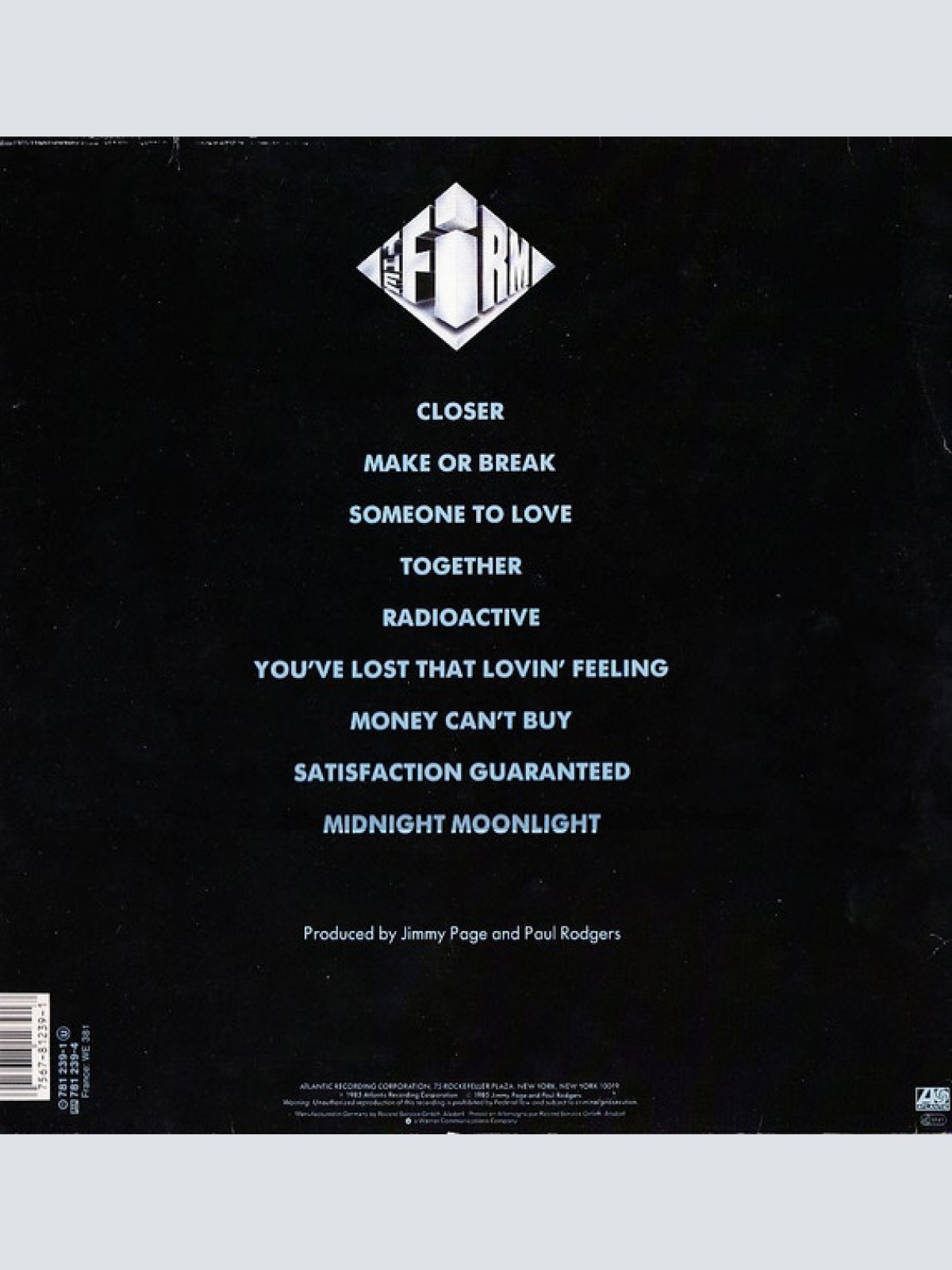 Vinyl / The Firm (7) - The Firm