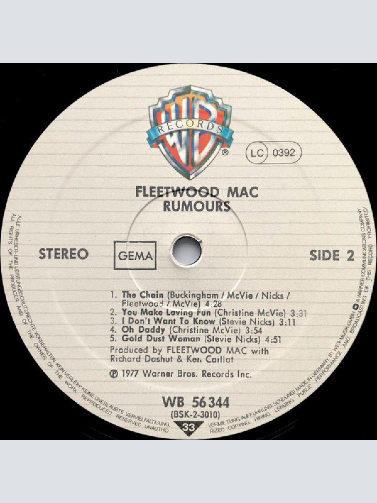 Vinyl / Fleetwood Mac - Rumours