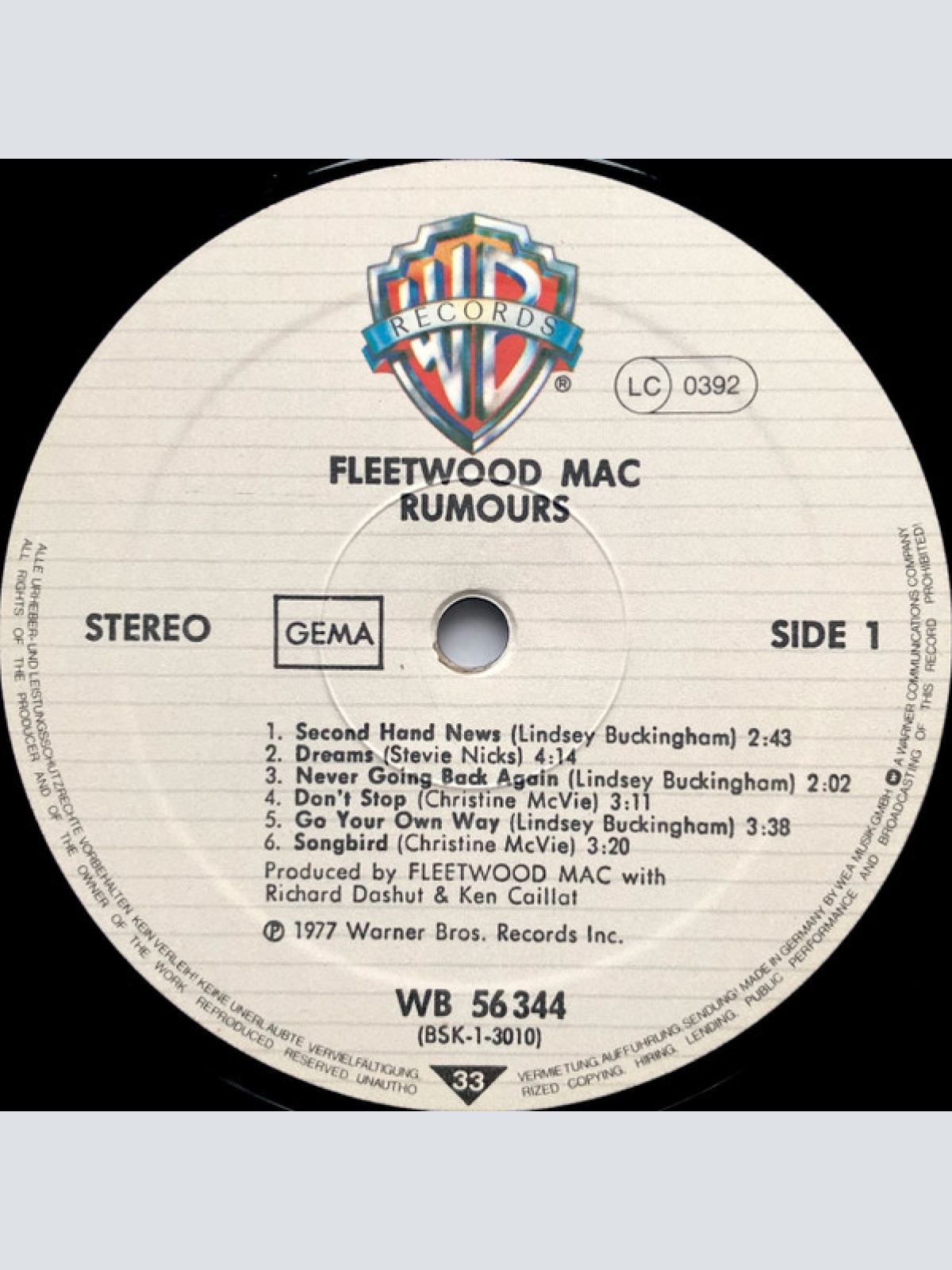 Vinyl / Fleetwood Mac - Rumours