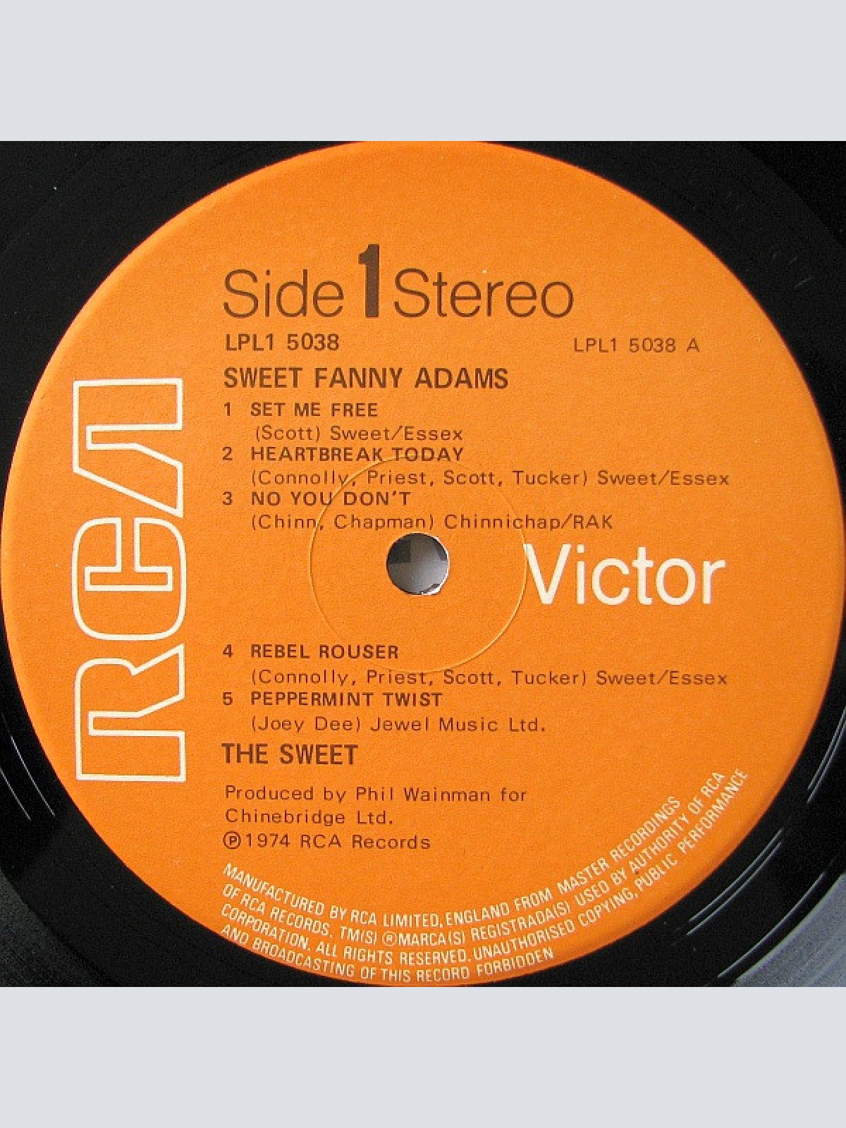 Vinyl / The Sweet - Sweet Fanny Adams
