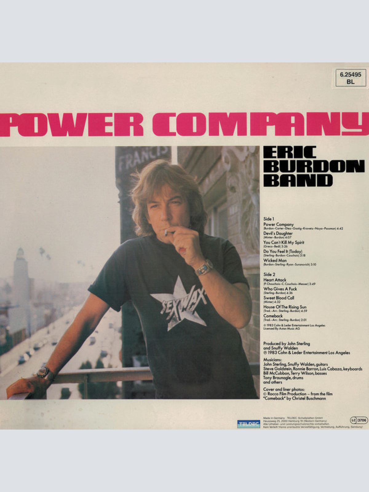 Vinyl / Eric Burdon Band - Power Company