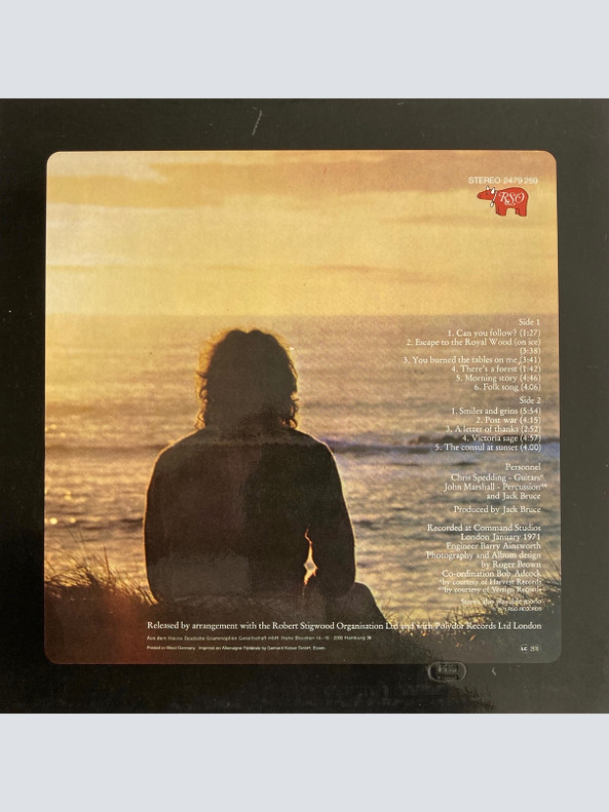 Vinyl / Jack Bruce - Harmony Row