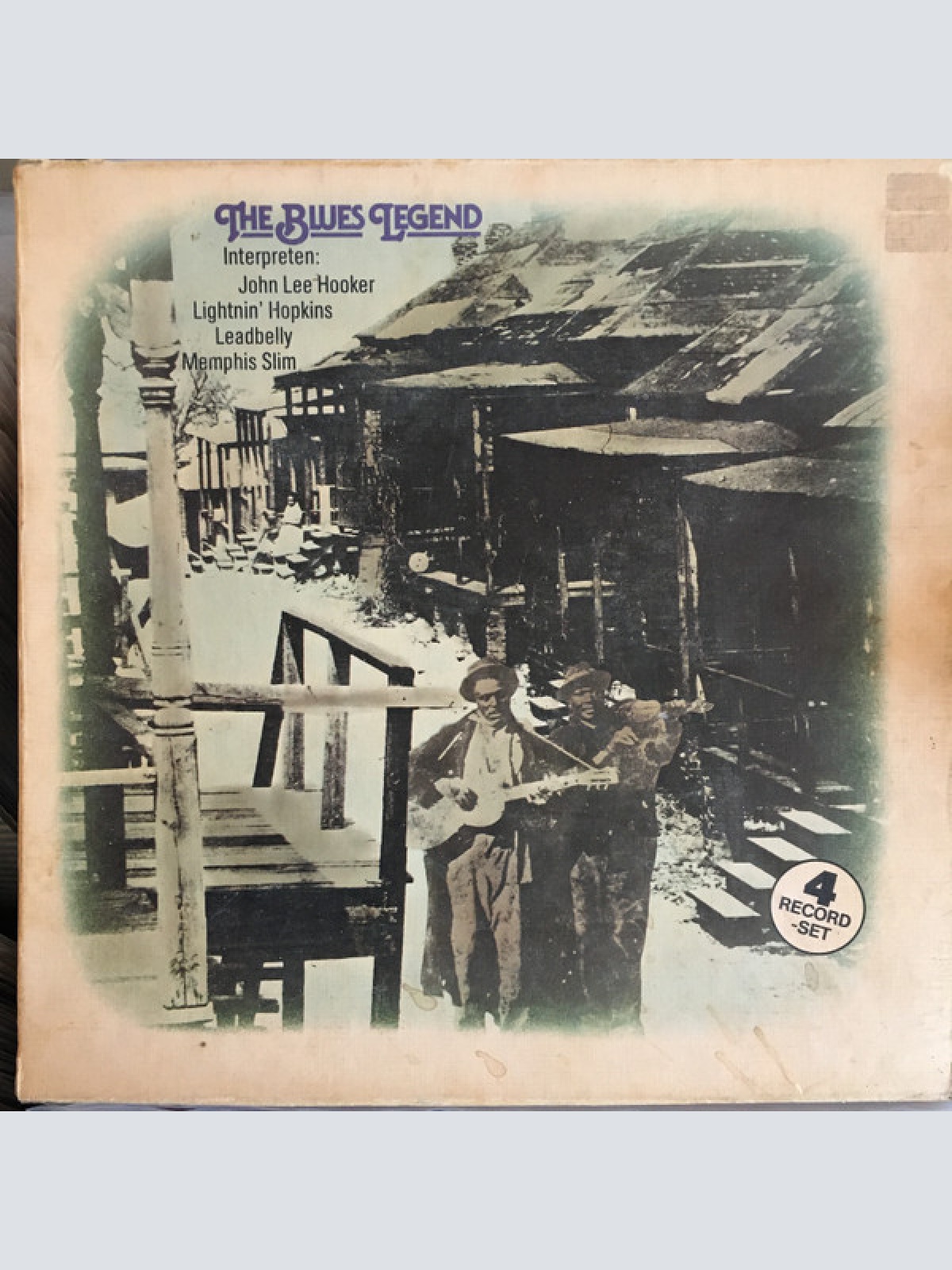 Vinyl / John Lee Hooker, Lightnin' Hopkins, Leadbelly, Memphis Slim - The Blues Legend