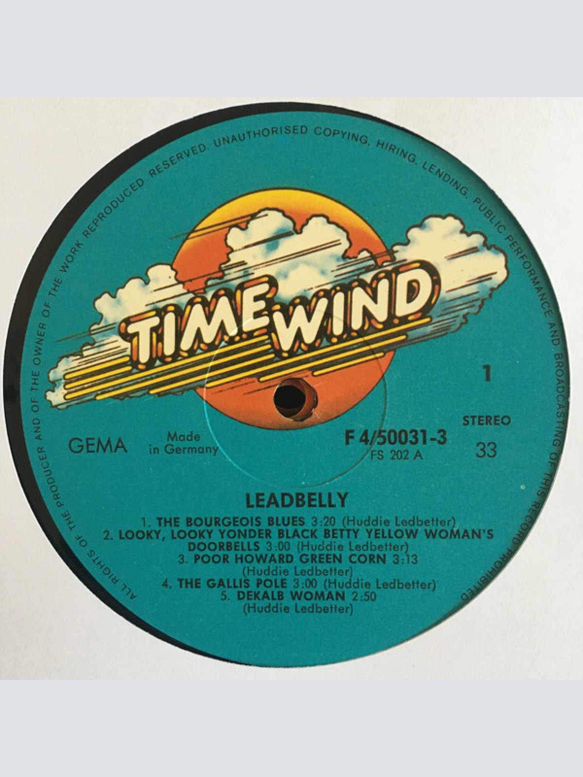 Vinyl / John Lee Hooker, Lightnin' Hopkins, Leadbelly, Memphis Slim - The Blues Legend