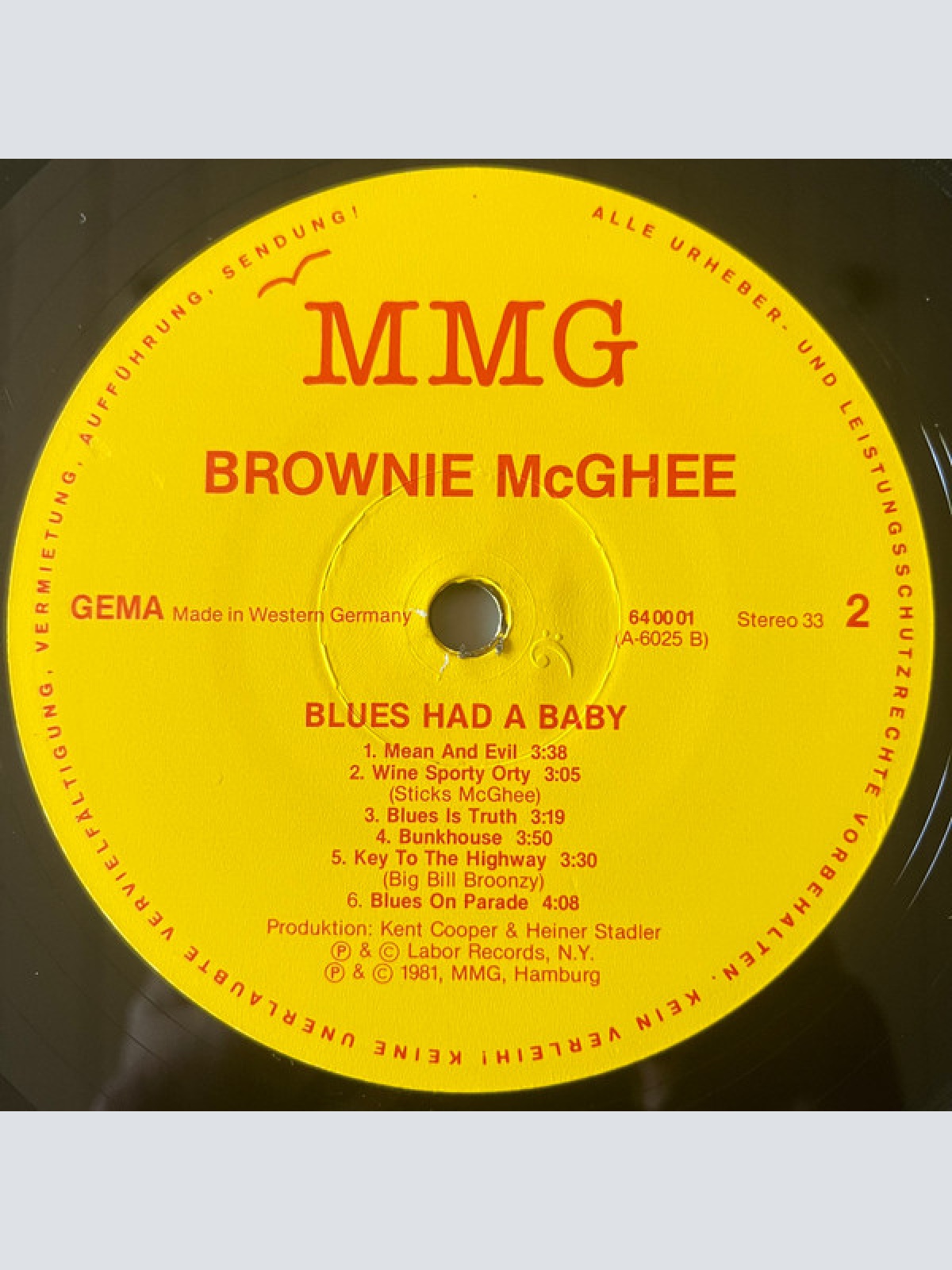 Vinyl / Brownie McGhee - Blues Had A Baby (They Call It Rock & Roll)