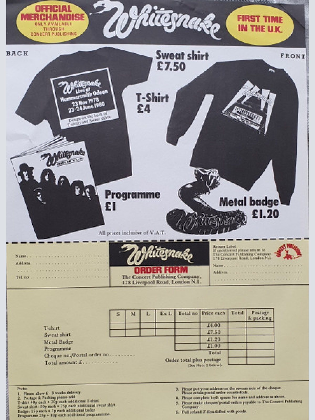 Vinyl / Whitesnake - Live... In The Heart Of The City