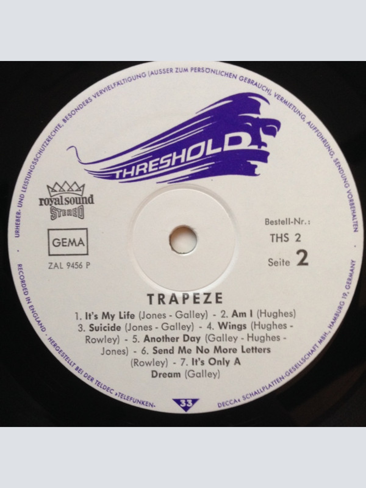 Vinyl / Trapeze - Trapeze
