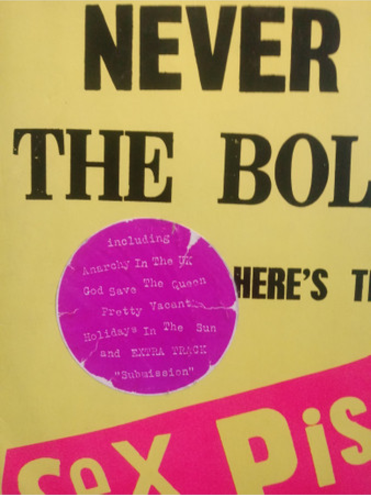 Vinyl / Sex Pistols - Never Mind The Bollocks Here's The Sex Pistols