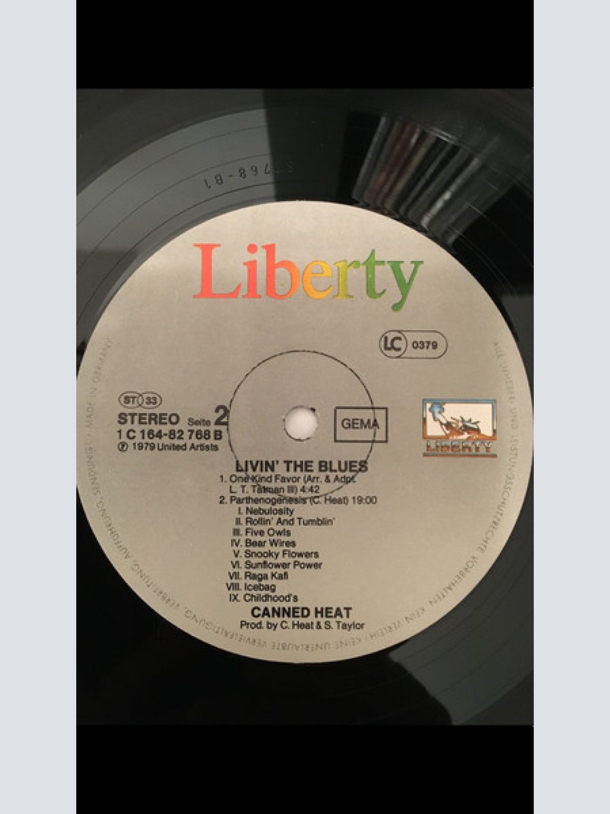 Vinyl / Canned Heat - Living The Blues