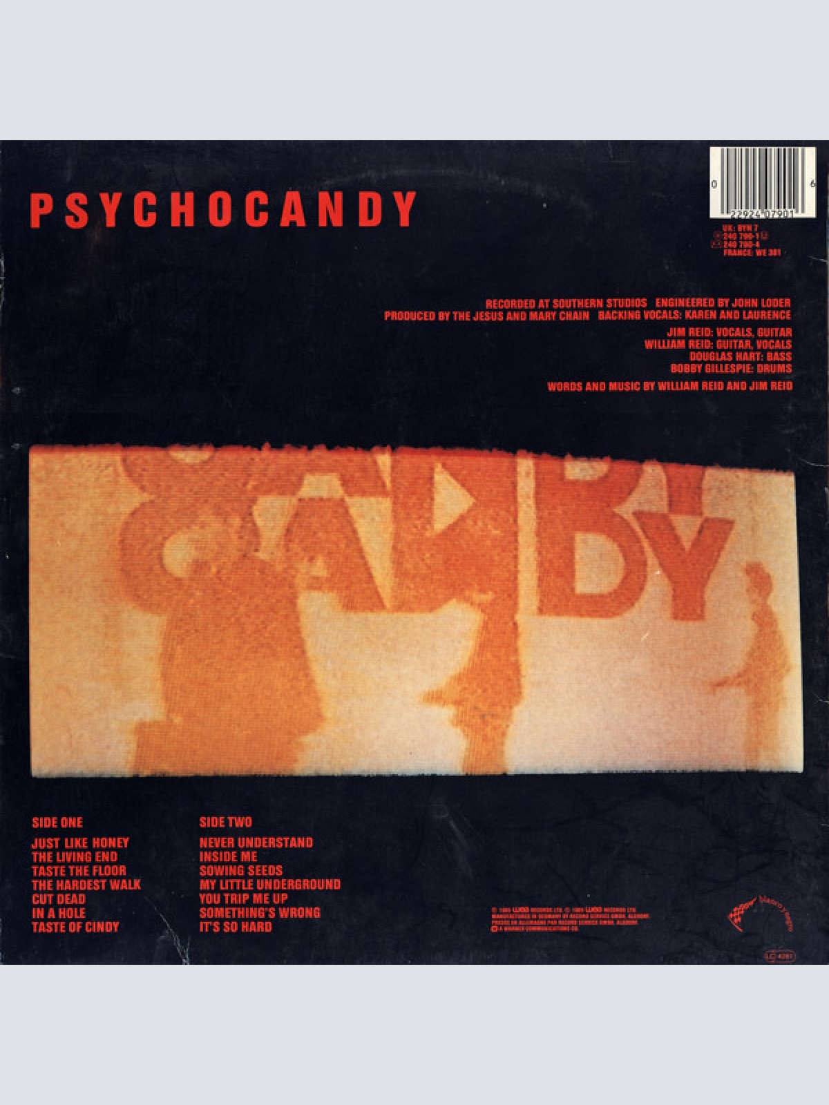 Vinyl / The Jesus And Mary Chain - Psychocandy
