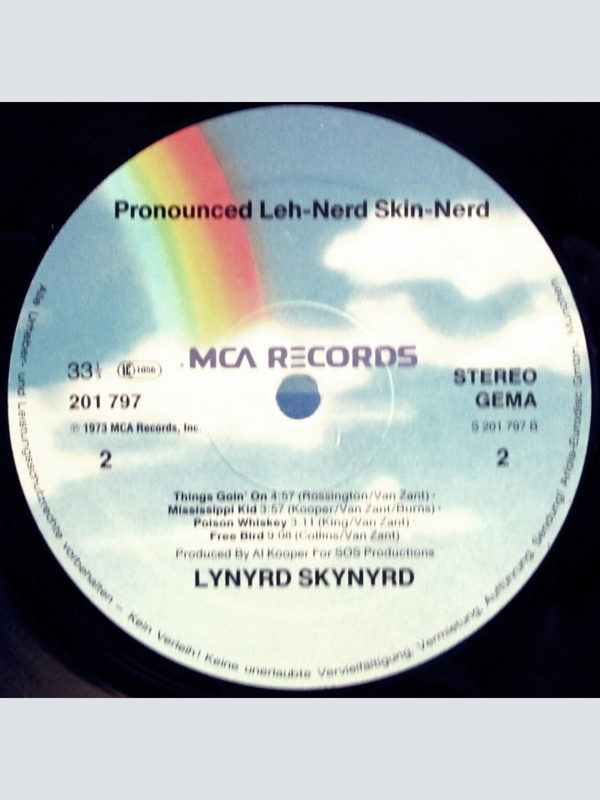 Vinyl / Lynyrd Skynyrd - (Pronounced 'Lĕh-'nérd 'Skin-'nérd)