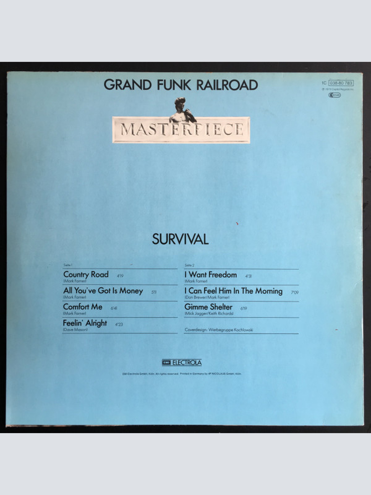 Vinyl / Grand Funk Railroad - Survival