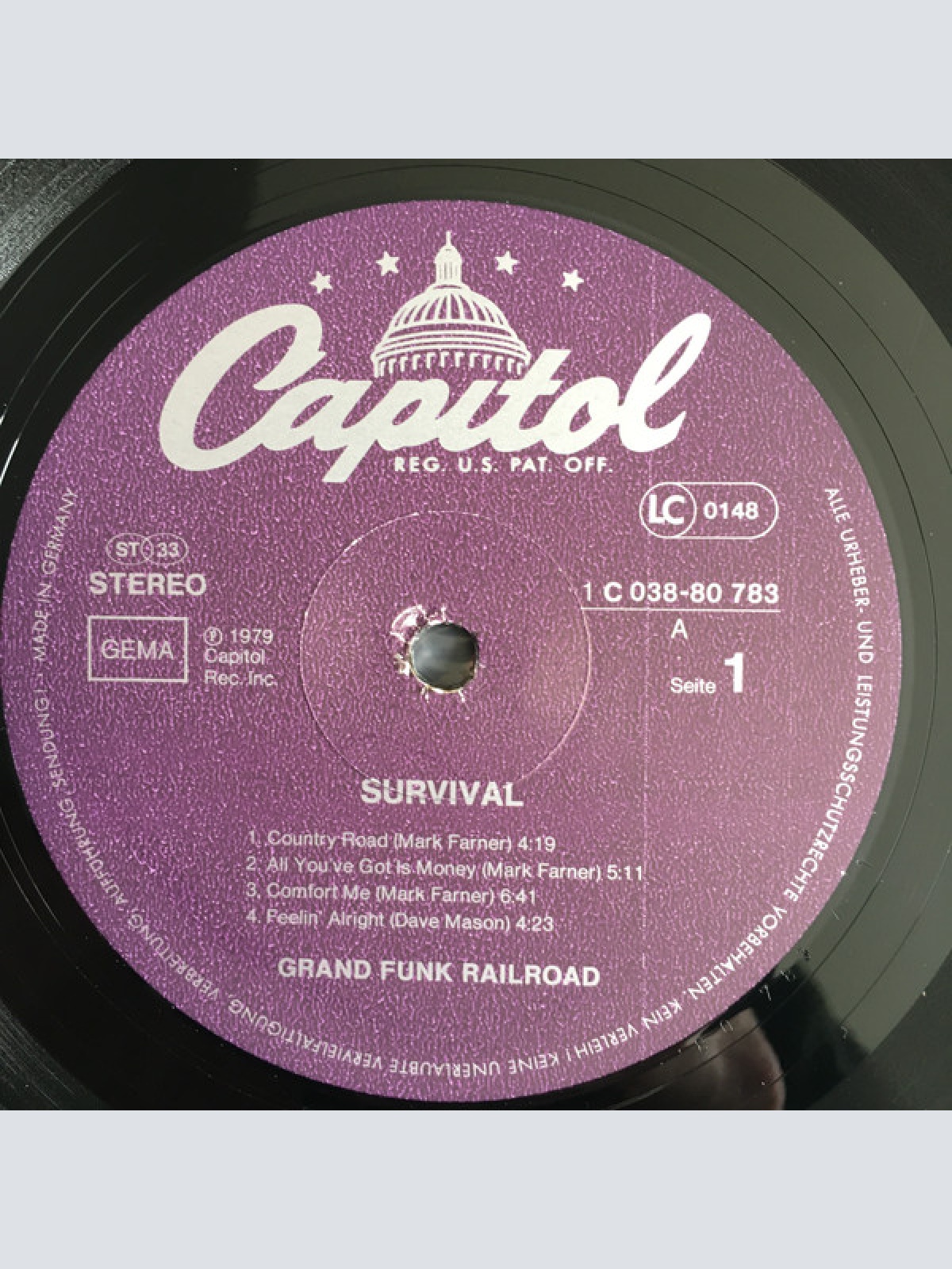 Vinyl / Grand Funk Railroad - Survival