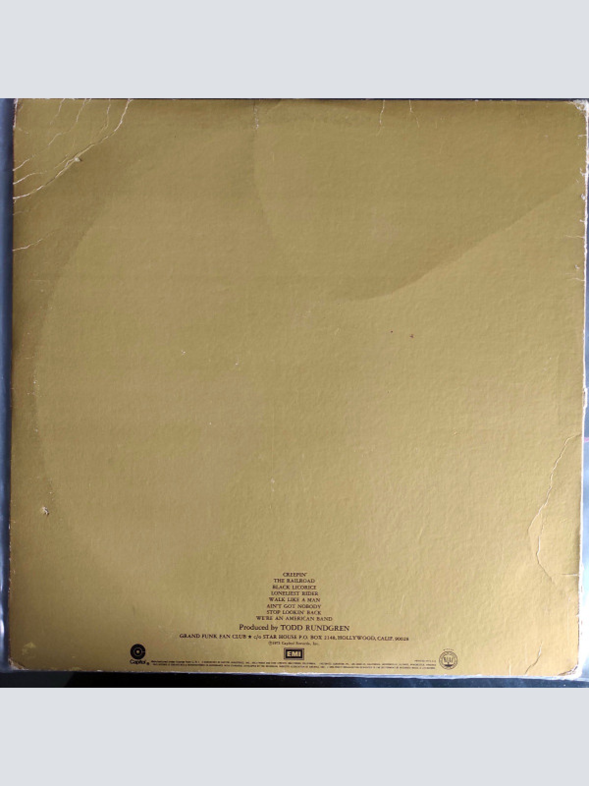 Vinyl / Grand Funk* - We're An American Band