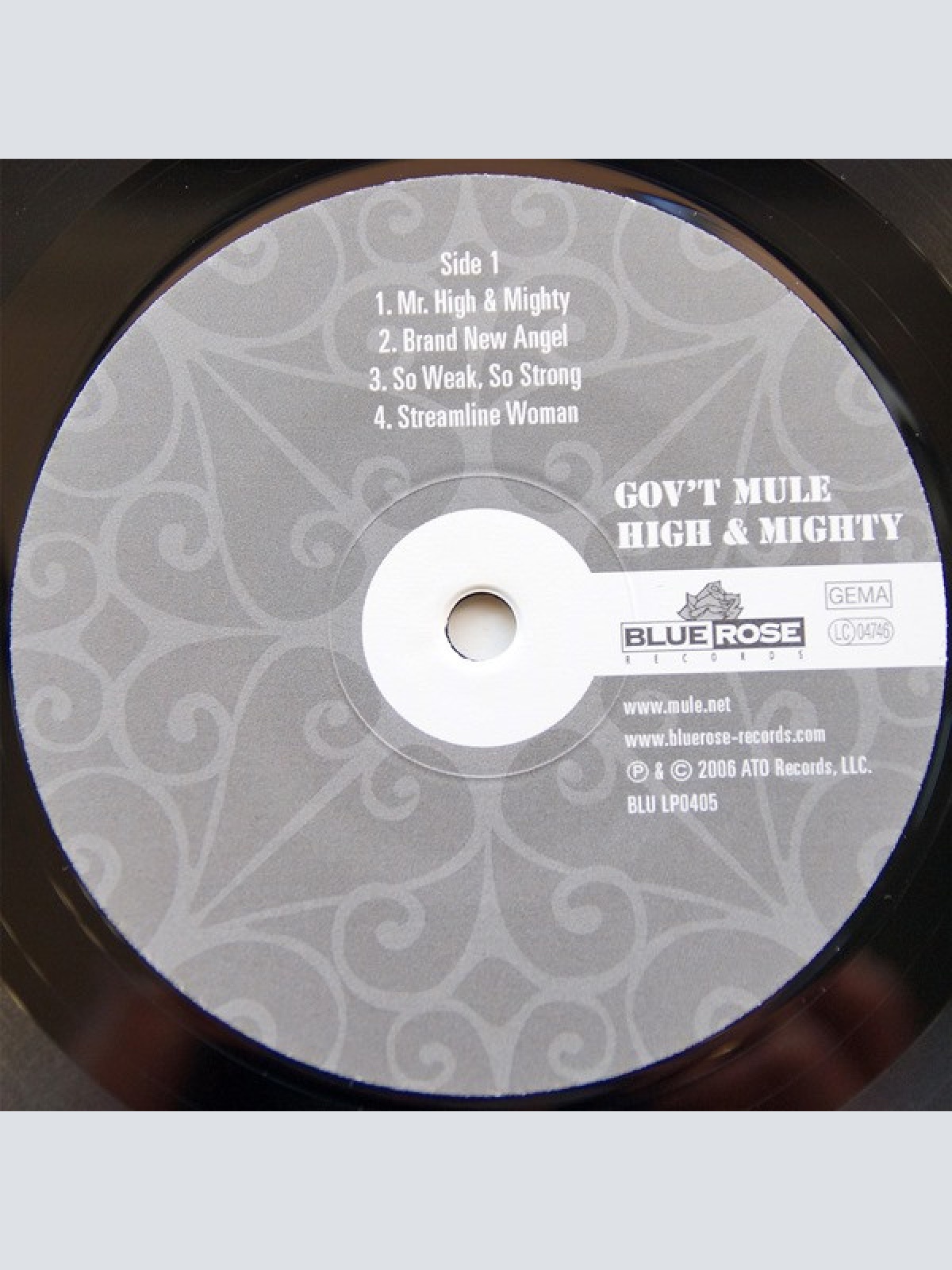 Vinyl / Gov't Mule - High & Mighty