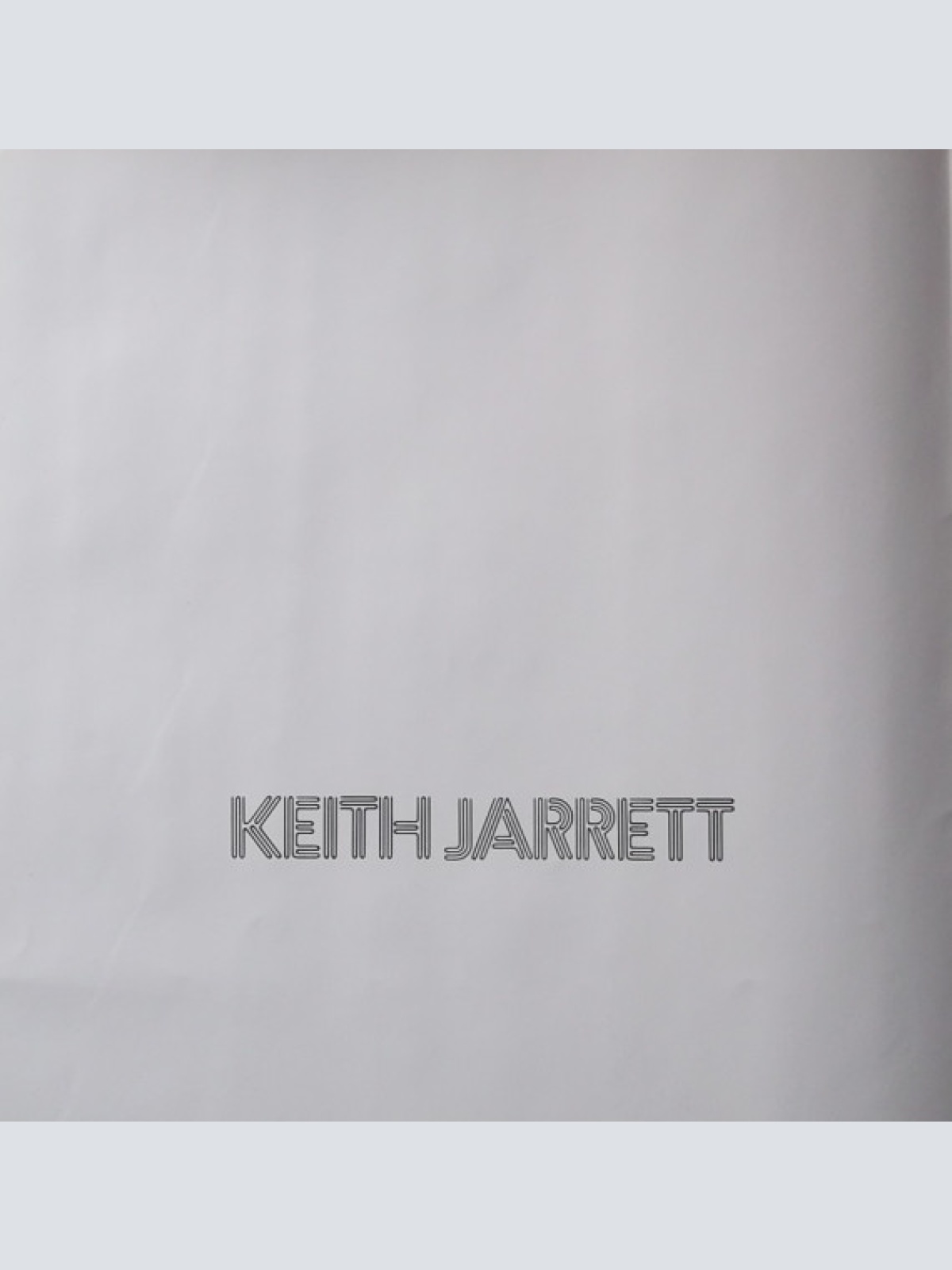 Vinyl / Keith Jarrett - Solo Concerts: Bremen / Lausanne