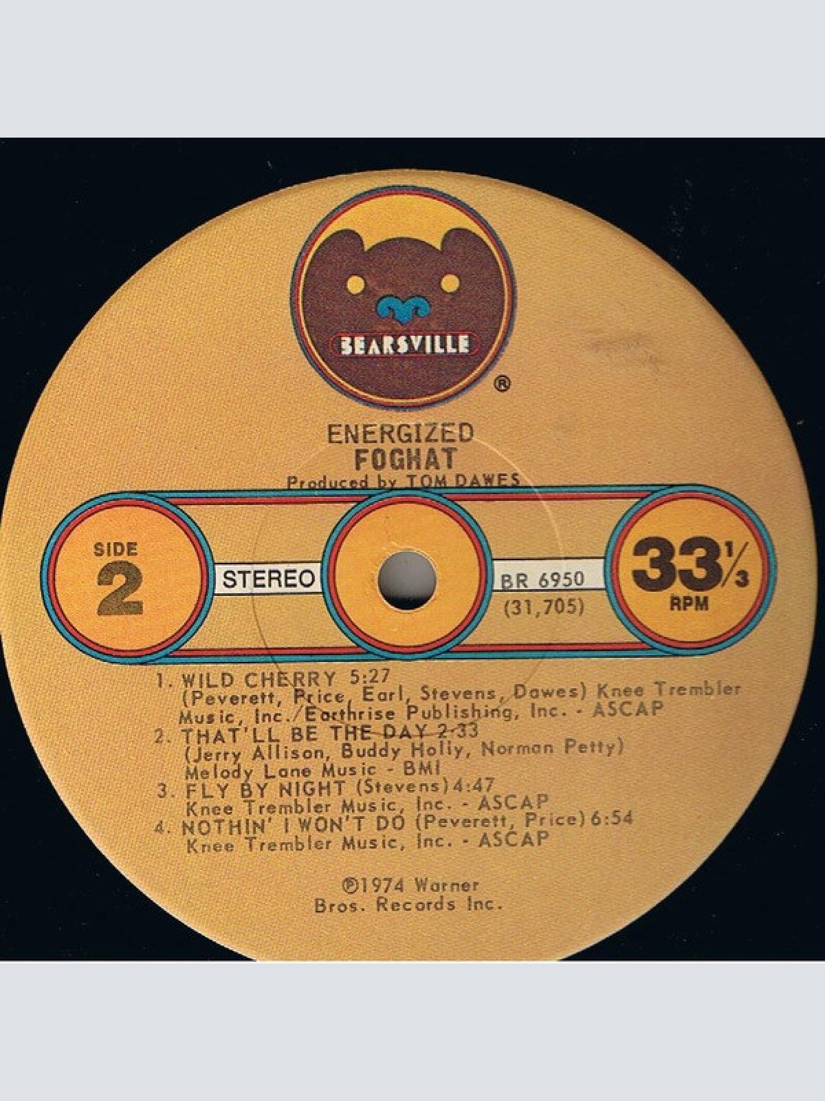 Vinyl / Foghat - Energized